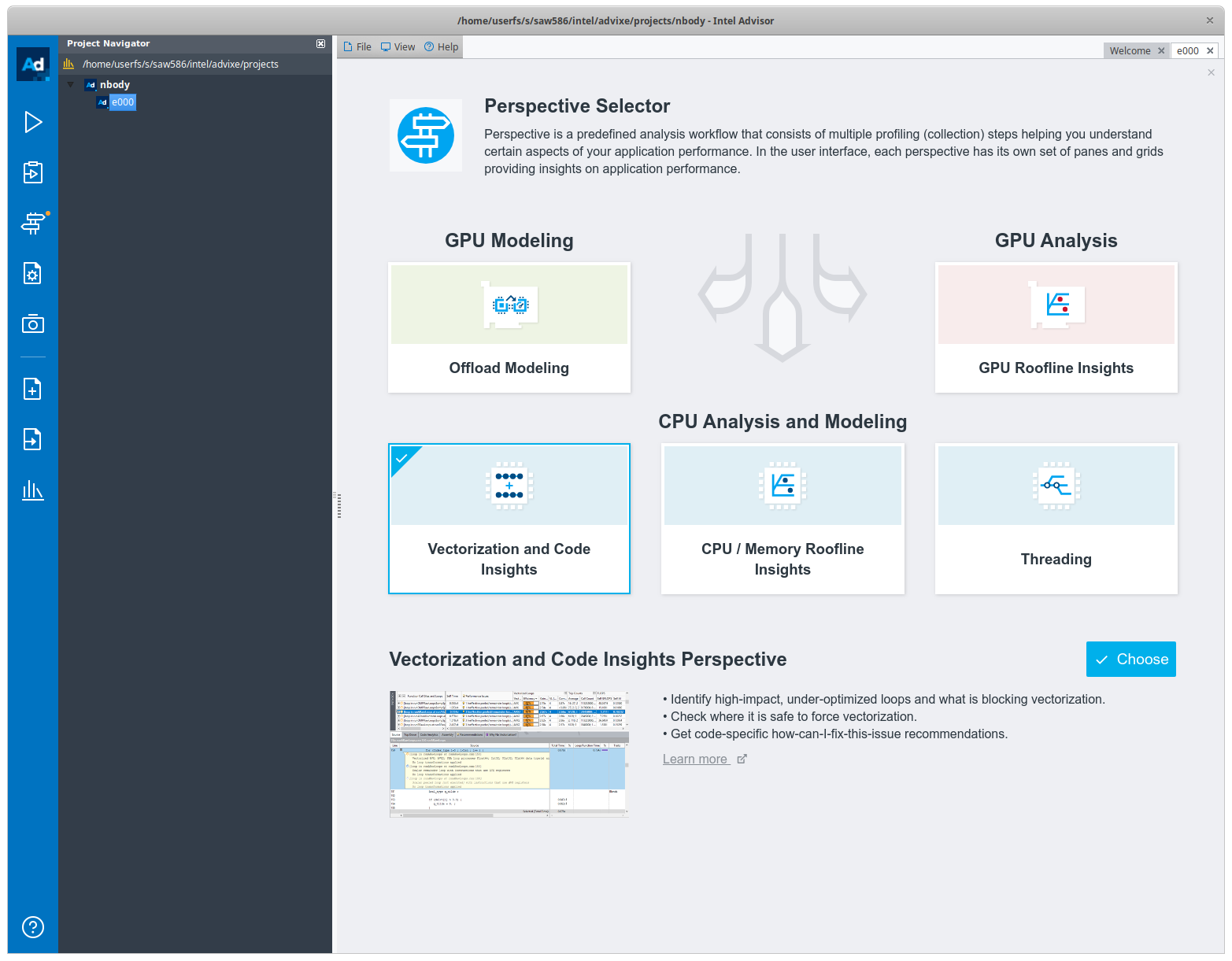 Vectorizations and Code Insights
